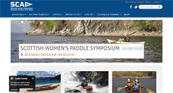 Desktop Screenshot of canoescotland.org
