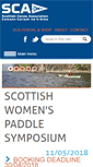 Mobile Screenshot of canoescotland.org